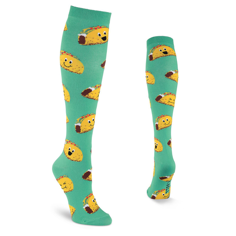 Happy Tacos Knee High Socks